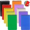 Ayicheyl Spiral Quaderno Appunti Piccolo, 10 Pezzi A7 Taccuino Tascabile Colorato, Block Notes Piccoli Mini Notebook 5 Minute Journal per I Viaggi, La Scuola, Il Lavoro