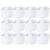 Mutital Cartucce Filtranti per Acqua, Compatibili con i Filtri per Acqua Brita Maxtra+, Cartucce Filtranti Brita, Aquaphor, Filtro a Carbone Attivo, Compatibile con Caraffe Filtranti, Dafi (12 pezzi)