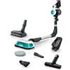 Bosch BCS71HYG1 scopa elettrica Aspirapolvere Batteria Secco e bagnato HEPA 0,3 L 23,5 W Nero, Bianco 3 Ah [BCS71HYG1]