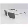 Gucci Vintage GUCCI GG 1680/S 6LBR6 58-14 135 Silver w/Grey lens