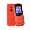 IPRO A21 Mini Telefono Cellulare GSM 2G Dual Sim - Display 1.77 a Colori, Ram 32MB, Rom 32MB, Bluetooth, Fotocamera, Radio FM, Sveglia, Torcia LED, Cellulare per Anziani Facile da Usare, Rosso
