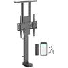 myWall my wall HP63AL - Supporto per TV per Google Home, regolabile in altezza, motorizzato, con telecomando da 81,3 cm (32) a 139,