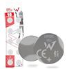 W onder Full Energy - Batterie a bottone LR54 alcaline 1,5 V, lunga durata, confezione da 10 batterie