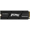 Kingston Renegade Dissipatore 2 TB, SSD Nero, Pcie 4.0 x4, Nvme , M.2 2280, Dissipatore