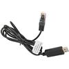 LiebeWH Cavo di Comunicazione da USB a RS 485 PC Cavo Convertitore da USB a RS 485 Sostituzione Portatile in Ottone Lungo 1,5 Metri per Connessione Solare