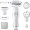 BRAUN SE9061 EPILATORE SILKEPIL BIANCO/ARGENTO