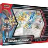 Pokémon GCC Pokémon: collezione Zacian-ex di Hop (tre carte olografiche, una carta olografica gigante e quattro buste di espansione)