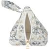 Looney Tunes - Pochette Porta Succhietti Bugs Bunny 10 x 10 cm - Custodia Igienica per Ciucci - Porta Accessori per Fasciatoio - Idea Regalo Nascita - Prodotto Ufficiale Warner Bros