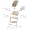 Cybex Gold - Cybex Seggiolone Pappa Lemo 4 in 1 Sand White