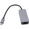 Annadue Adattatore Ethernet da Tipo C a 2,5 Gbps per Windows 7 8 8.1 10 per OS X, Adattatore di Rete LAN USB da Tipo C a RJ45 Gigabit Ethernet.