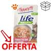 Life Cat Natural Trancetti di Tonnetto con Salmone - Bustina Da 55 Gr - CONFEZIONE RIASPARMIO