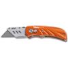 Beta 1777T - Cutter a serramanico con lama trapezoidale impugnatura in alluminio fornito con 5 lame