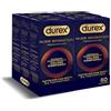Durex Nude Sensation, preservativi in Nitrile, senza lattice di gomma naturale, ultra sottili ed extra lubrificati, maggiore condivisione di calore corporeo, vestibilità regular, 6x10 profilattici