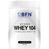 BFN Vitamins & Supplements Hydro Whey 104 900 gr Hydrolized Whey 104 Proteine Idrolizzate con Vb 104