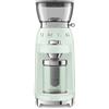 Smeg linea Anni '50 Smeg Macinacaffè multifuzione CGF03PGEU finitura verde pastello