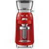 Smeg linea Anni '50 Smeg Macinacaffè multifuzione CGF03RDEU finitura rosso