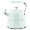 Smeg linea Anni '50 PRONTA CONSEGNA - Smeg Bollitore a fischio WKF01PG finitura verde pastello
