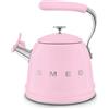 Smeg linea Anni '50 Smeg Bollitore a fischio WKF01PK finitura rosa