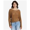 Mistral Etnic Collection W - Maglione - Donna - Marrone