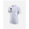 Nike Brooklyn Essential Block M - Abbigliamento Basket - Uomo - Bianco