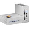 GEEKOM AE8 MAX Mini-PC, computer desktop con processore AMD Ryzen 7 8745HS (8K/16T, fino a 4,9 GHz) con 32 GB di RAM DDR5 5600MHz e 1 TB di SSD PCIe, Windows 11 Pro/USB4/WIFI 6E/BT 5.2/8K UHD/2.5G LAN
