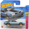 Hot Wheels - DMC Delorean - HW: The '80s 8/10 - HKG84 - Short Card - Azzurro metallizzato - Mattel 2023