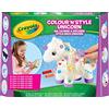 CRAYOLA Colora e Decora il tuo Unicorno, Set con Pennarelli, Clip Colorate e Spazzolina, Gioco e Regalo Creativo, Età 4 Anni +, Multicolore, Set da 13 Pezzi