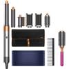 Dyson AirWrap Long Copper + pettine nero + travel bag moribida + spazzola rotonda