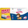 Farvima Medicinali PANNOLINI BABYSTAR SLIM MAXISCORTA TAGLIA 5 48 PEZZI