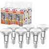OSRAM Spot R50 Lampadine LED, 2.6 W Equivalenti 40 W, Attacco E14, Luce Calda 2700K, Confezione da 6 Pezzi