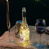 Hellum luce per bottiglie con timer, catena luminosa per tappi di sughero bianco caldo, catena luminosa bottiglie a 20 LED AA a batteria Natale 522822