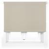 Blindecor Tenda traslucida di alta qualità, su misura, colore avorio, tenda avvolgibile 70 x 240 cm (larghezza per altezza), dimensioni tessuto, 67 x 235 cm, tenda avvolgibile traslucida tubo da 38