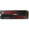 Samsung Memory 990 PRO SSD Interno 1TB con dissipatore, compatibile PlayStation 5, PCIe Gen 4.0 x4 NVMe M.2