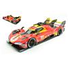 Burago FERRARI 499P N.50 WINNER 24 H LE MANS 2024 FUOCO-NIELSEN-MOLINA 1:18