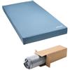 VEVOR Materasso per Letto Ospedaliero in Schiuma, Capacità 158,8 kg, con Ridistribuzione della Pressione per Cure, Impermeabile per Case di Cura e Assistenza Domiciliare, 2030 x 914 x 153 mm