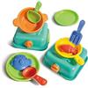 Hape Set da Cucina per Bambini da Spiaggia, 11 Accessori per Giocare al Mare