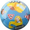 HABA Pallone da calcio per bambini a partire dai 2 anni in su, per interni ed esterni, promuove le capacità motorie e la coordinazione, materiale robusto con valvola, diametro 14 cm, 2012750001