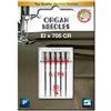 Organ Aghi # 90/14 ELx705 Serger x 5 Aghi, Argento