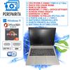HP PC PORTATILE COMPUTER RICONDIZIONATO RYZEN 5 32GB RAM 256GB SSD HDMI W11