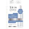 Bielenda Skin Clinic, maschera idratante e lenitiva professionale all'acido ialuronico per pelli secche e sensibili, 8 g