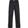 JACK & JONES Jpstalex Hunter Corduroy Carpenter Male Pantaloni da Lavoro Wide Leg Fit Pantaloni da Lavoro, Navy Scuro, 36W x 32L