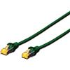 Digitus DK1644A005G Cavo Rete S-FTP Categoria 6A, Cat-6A - 0,5 m, Cavo patch - S-FTP - LSZH