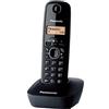 Panasonic KX-TG1611FRH, Telefono solo cordless DECT senza segreteria, Colore Nero [Importato da Francia]
