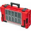 QBRICK SYSTEM Cassetta Attrezzi Vuota Porta ONE 200 2.0 Expert RED Ultra HD Rosso 600 x 400 x 205 mm