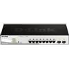 D-Link DGS-1210-08P Switch di Rete Gestito L2 8 Porte Gigabit PoE Nero Rack