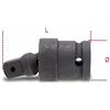 Beta 720/25 - Snodo con attacchi quadri maschio e femmina 1/2 fosfatato