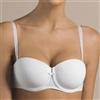 LAURA BIAGIOTTI - REGGISENO BALCONCINO COPPA B COD.90132 - BIANCO