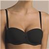 LAURA BIAGIOTTI - REGGISENO A FASCIA COPPA B COD.90132 - NERO