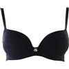 LAURA BIAGIOTTI - REGGISENO PUSH UP "GIULIA" COPPA B - NERO