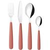 GUZZINI - SET 24 POSATE "POP" - TERRACOTTA
